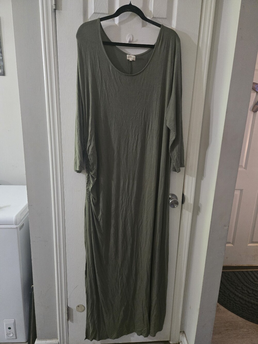 2x knit maxi dress